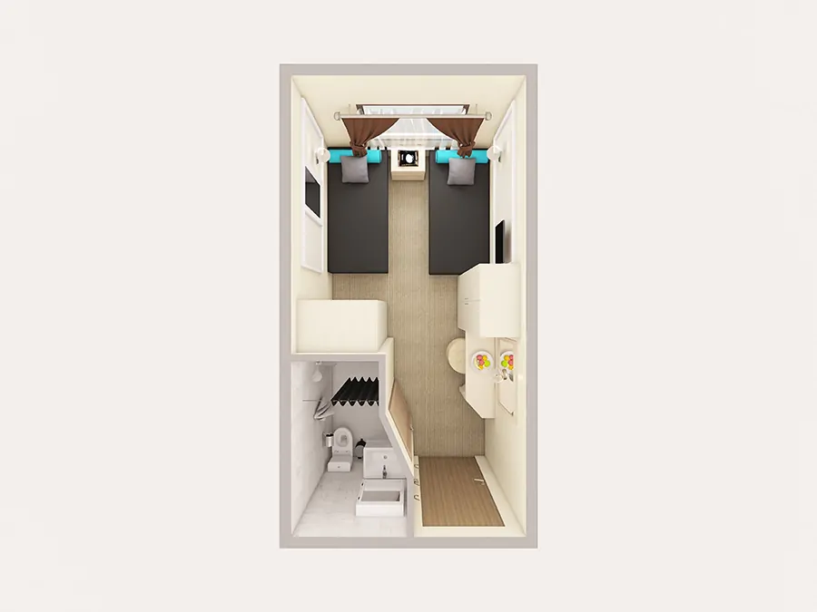 А2 комфорт (средняя палуба)