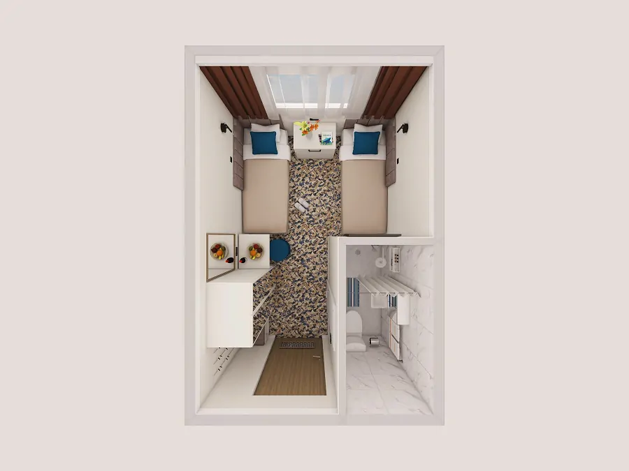 А2 комфорт (главная палуба)