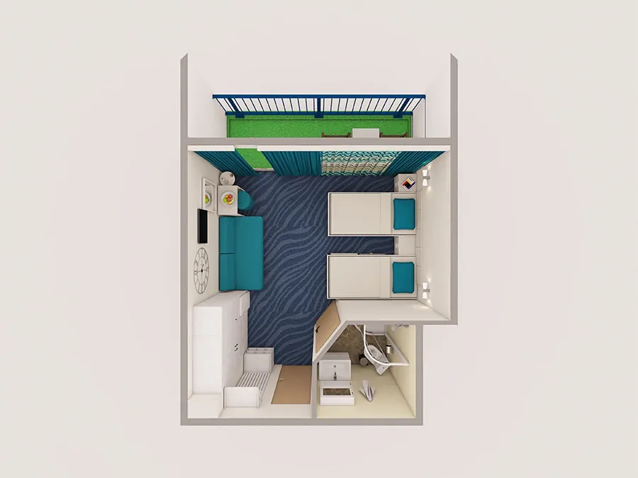 Полулюкс с балконом А