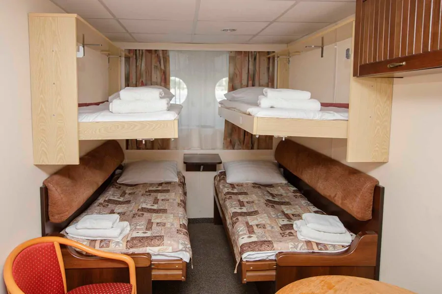 4-местная (нижняя палуба)