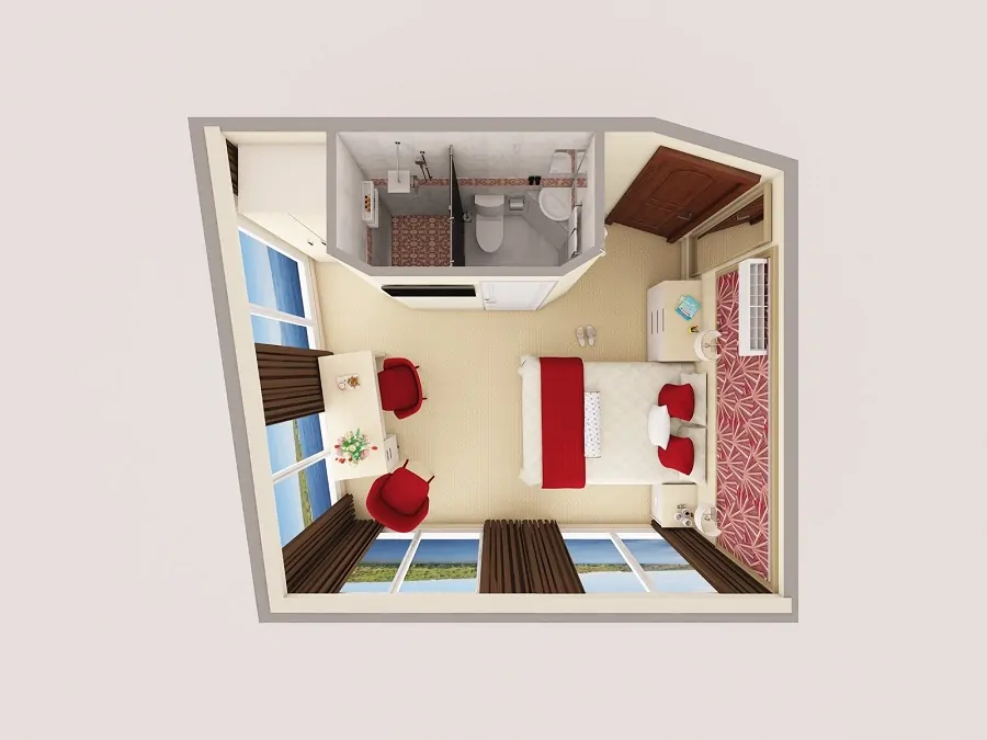 Панорамный полулюкс