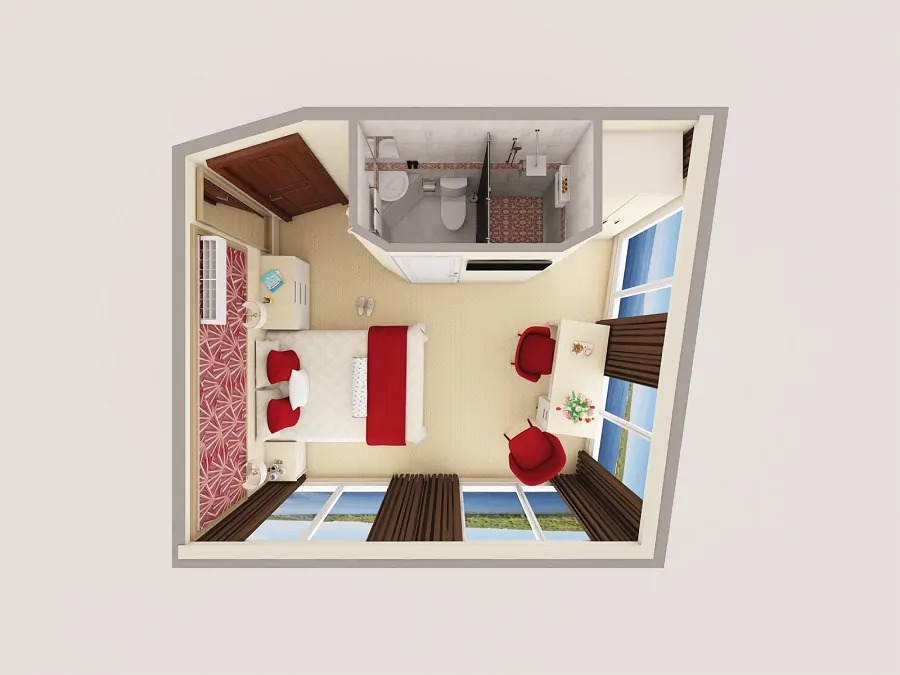 Панорамный полулюкс