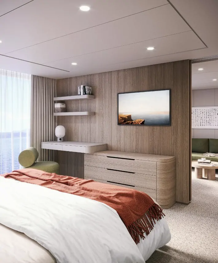 Люкс с балконом (для маломобильных пассажиров)