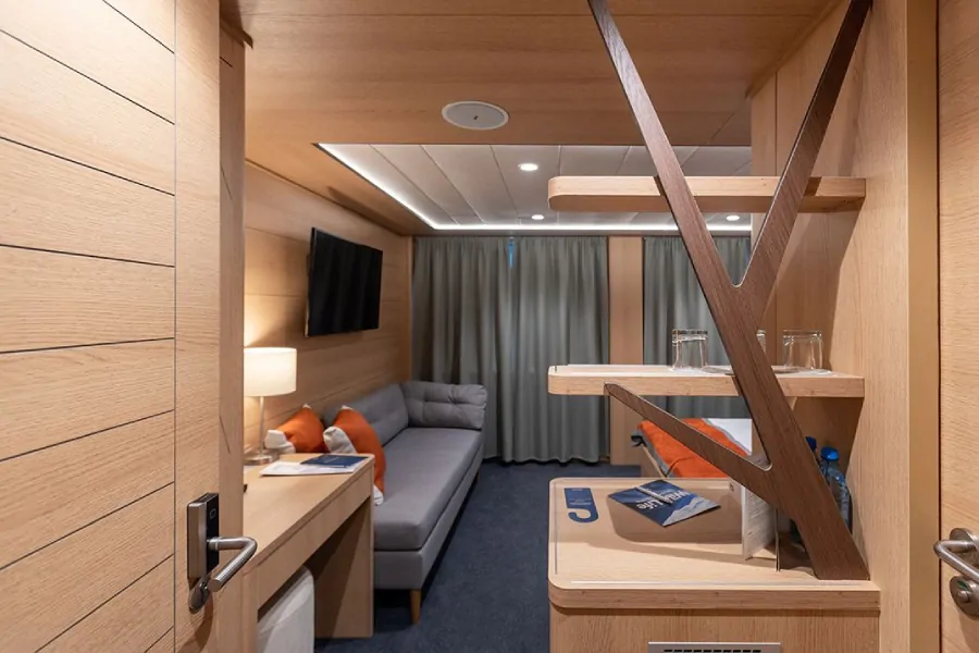 Делюкс 3-местный (средняя палуба)