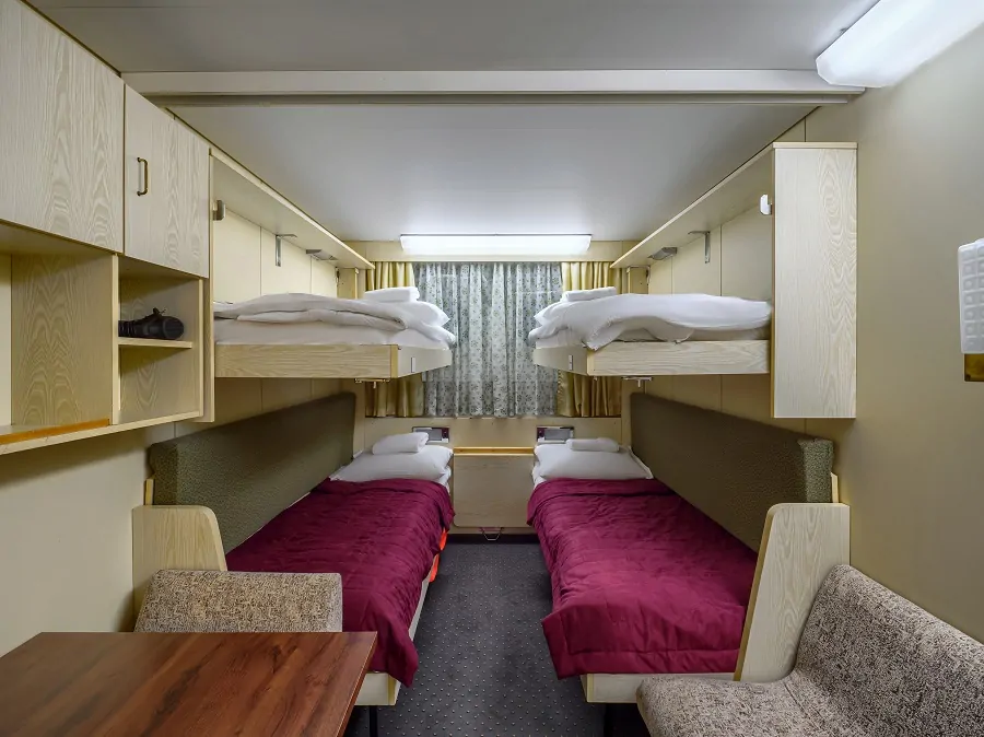 4-местная 2-ярусная (нижняя палуба)