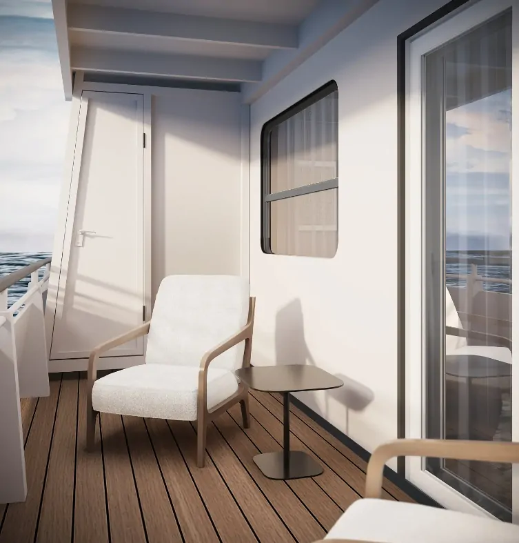 Полулюкс с балконом