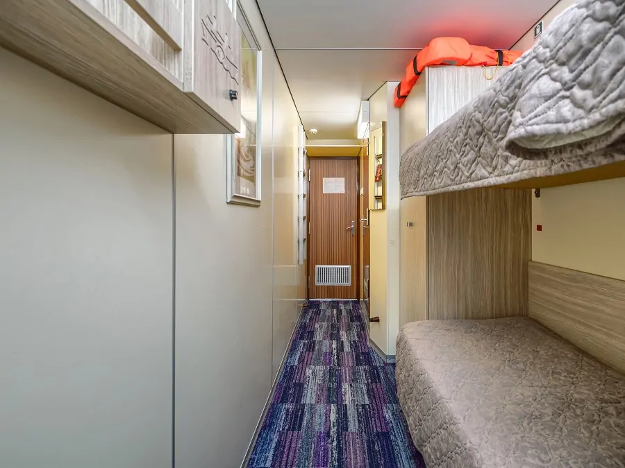 2-местная 2-ярусная (средняя палуба)