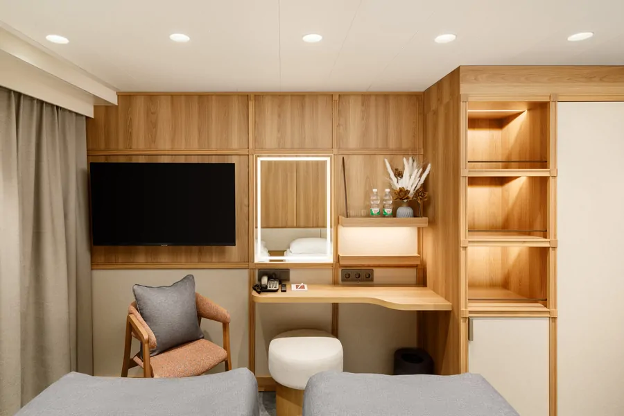 2-местая с балконом (средняя палуба)