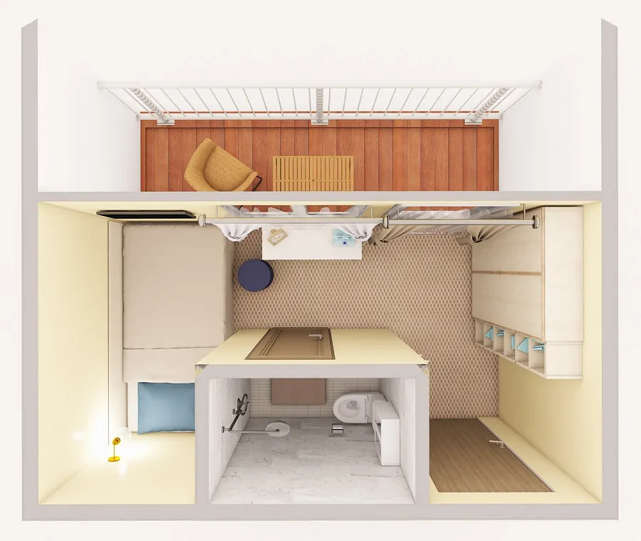 А1 с балконом