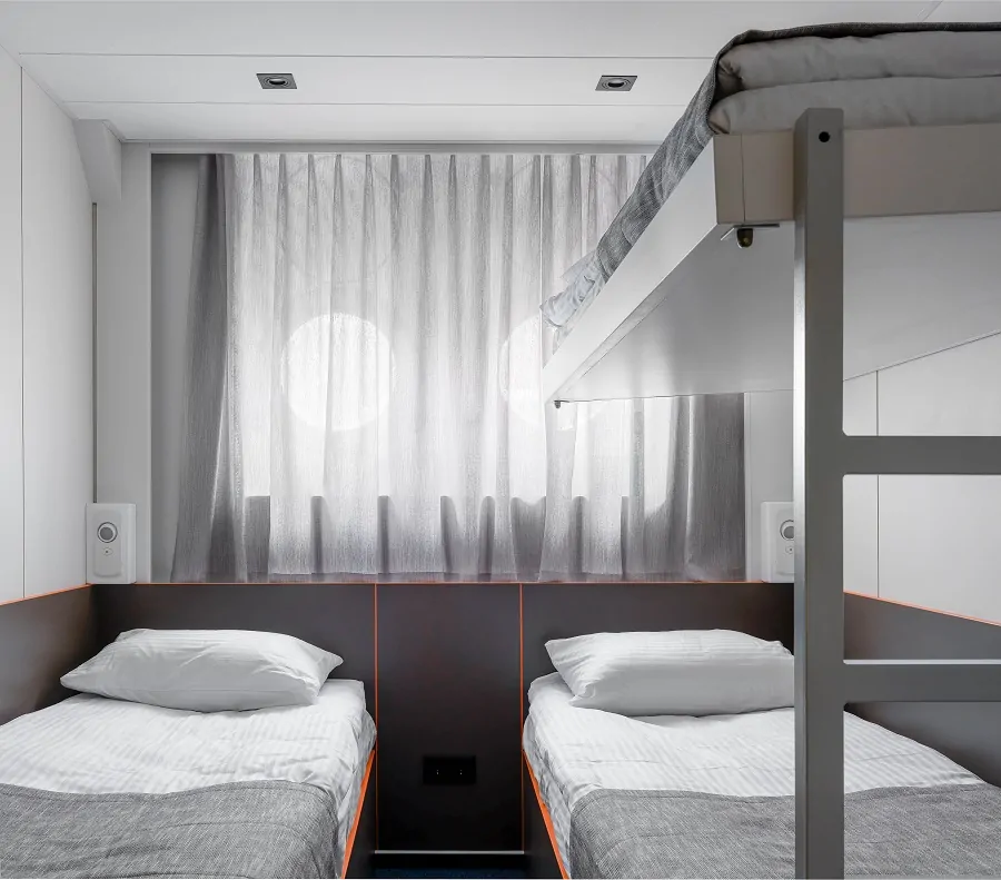 3-местная (нижняя палуба)