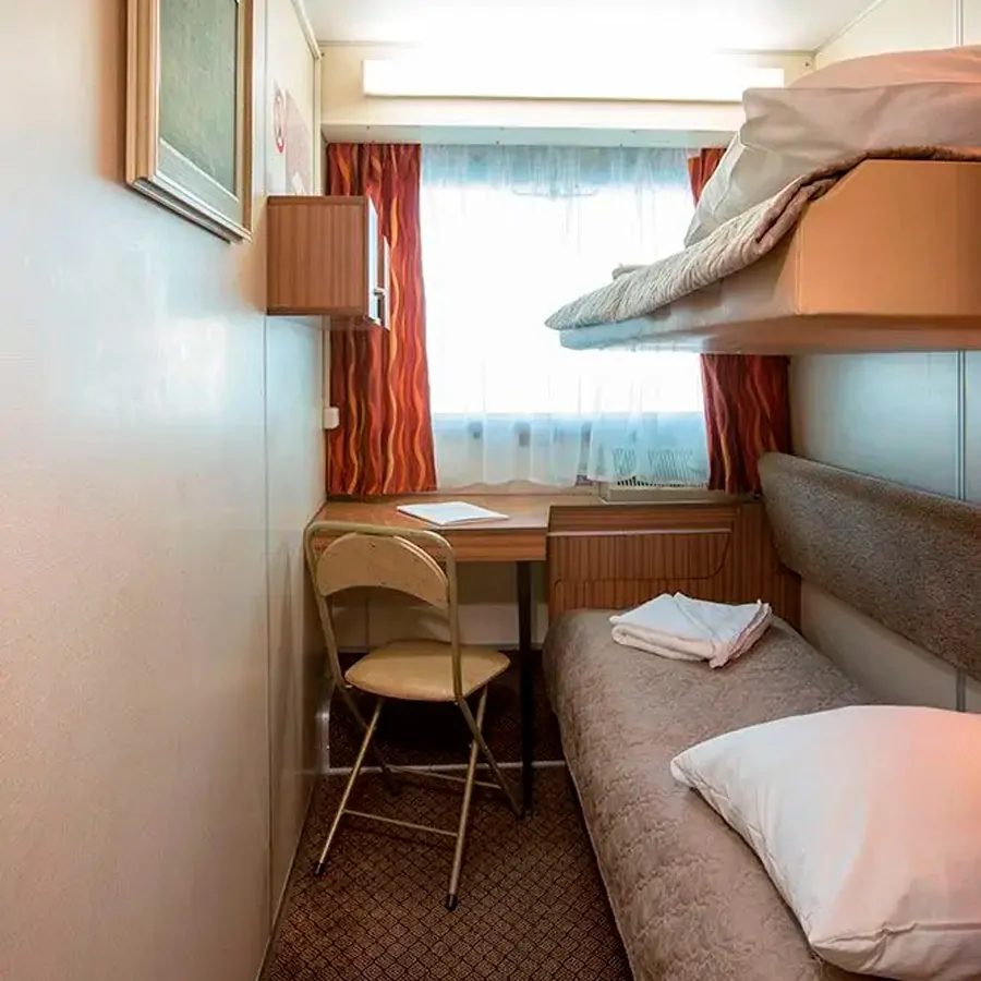 2-местная 2-ярусная (средняя палуба)