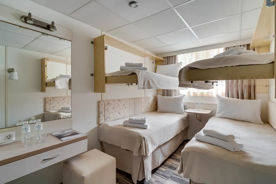 4-местная (нижняя палуба)