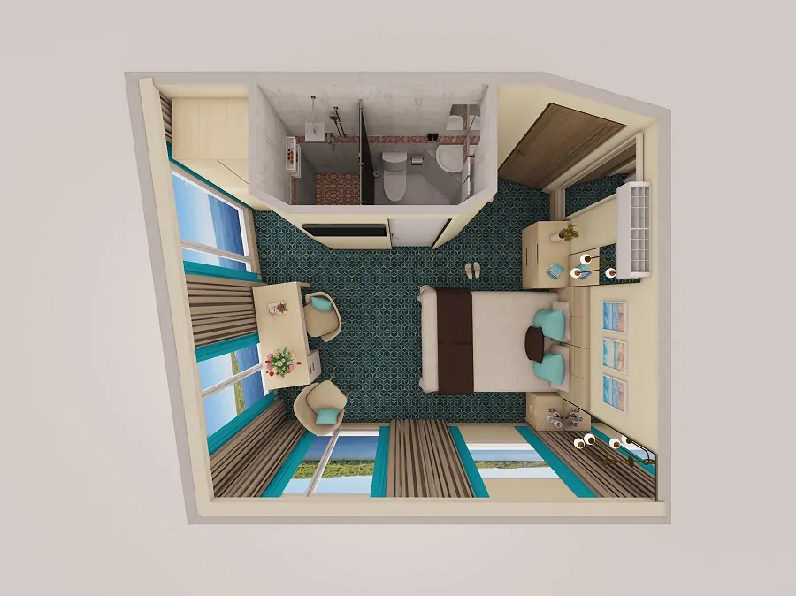 Панорамный полулюкс